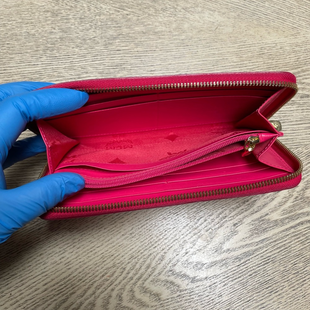 MCM Rose colored Studded Wallet - Picture 6 of 6